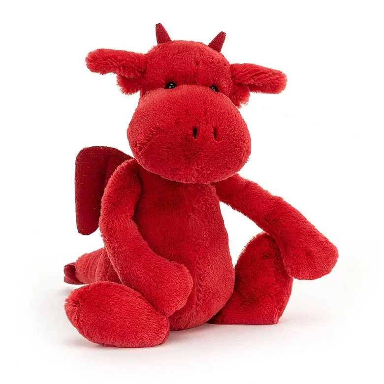 Delightful and enchanting plush friendsDewi Jellycat Red Dragon