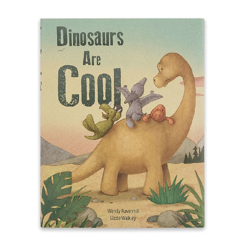 Huggable and comforting Jellycat creationsDINOSAURS ARE COOL BOOK