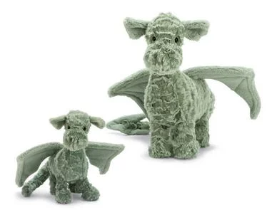 Adorable and gentle Jellycat friendsDrake Dragon