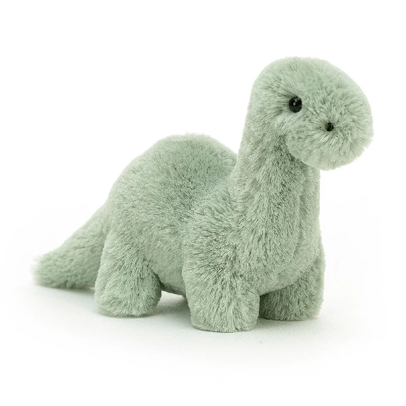 Cuddly and endearing Jellycat timeless appealFossilly Brontosaurus Mini