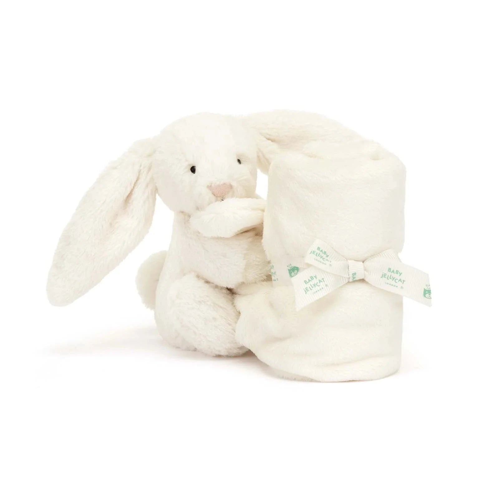 Huggable and charming Jellycat beloved by all ages.Bashful Bunny Cream Soother
