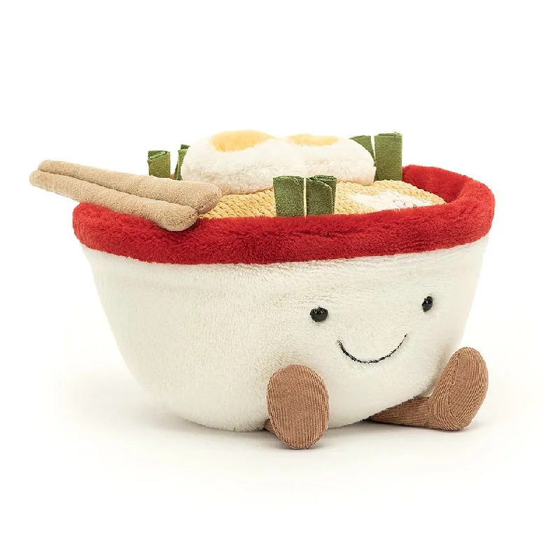 Cozy and gentle Jellycat attention to detailAmuseable Ramen