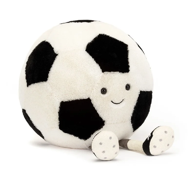 Soft and cozy Jellycat high-quality craftsmanshipAmuseables Sports Soccer Ball