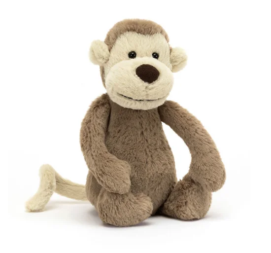 Adorable and snuggly Jellycat toysBashful Monkey Little