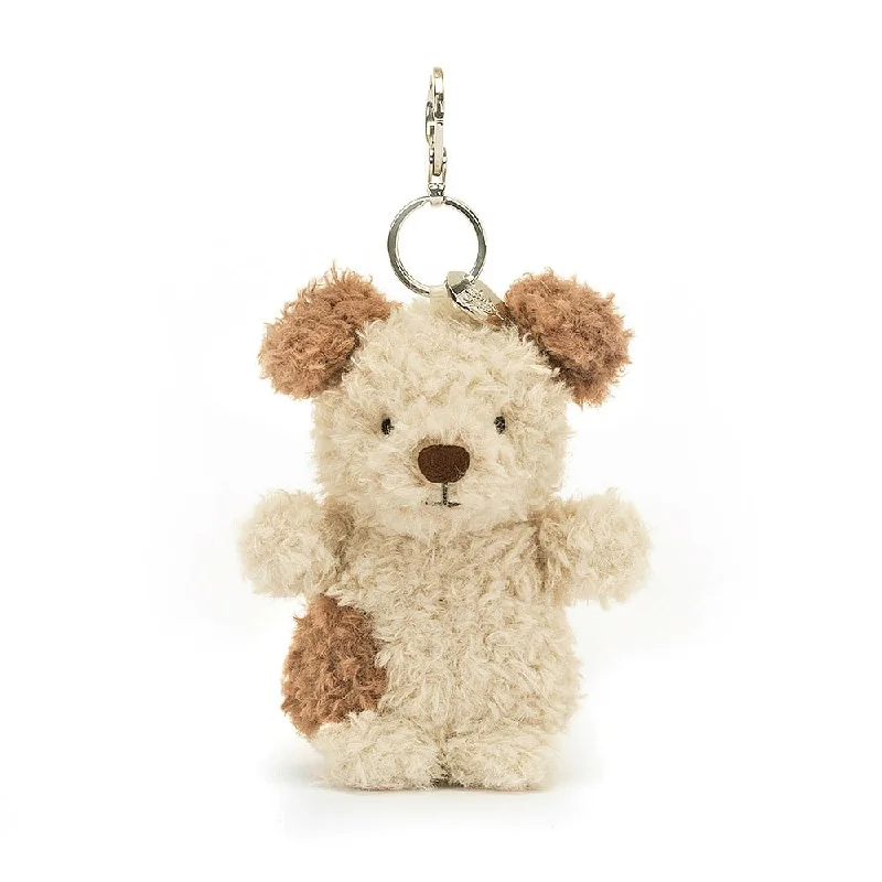 Cozy and delightful Jellycat companionsLittle Pup Bag Charm