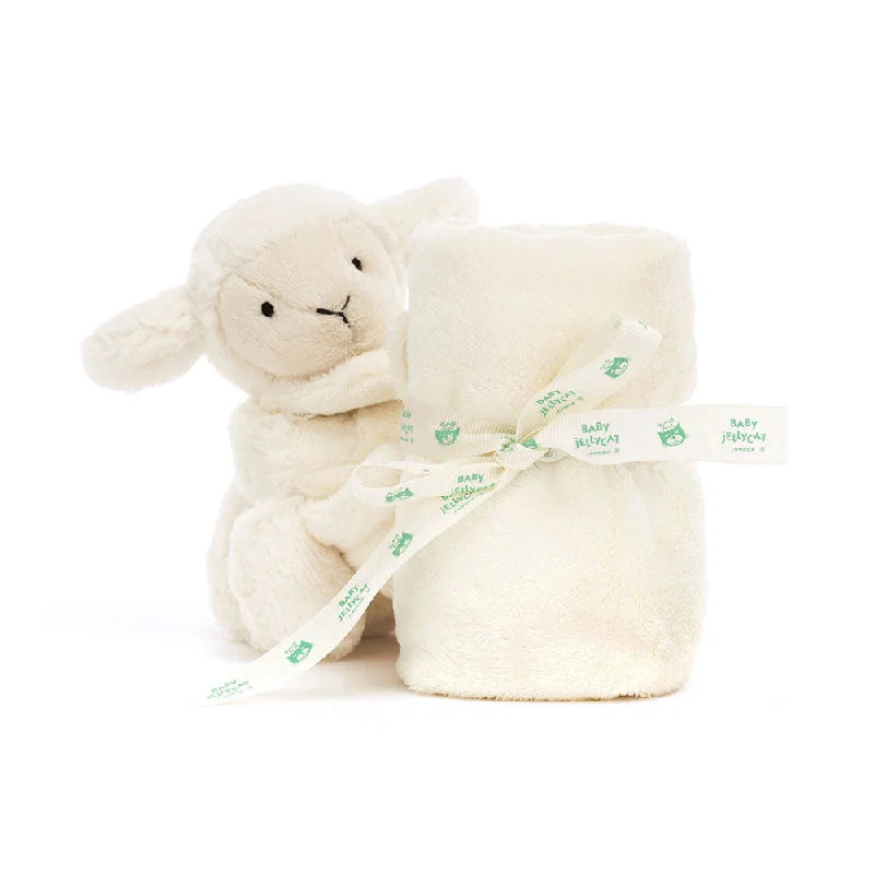Cuddly and snuggly Jellycat snuggle partnersBashful Lamb Soother