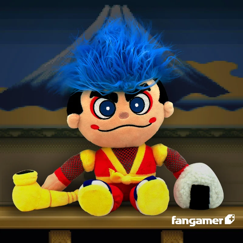 Whimsical and imaginative stuffed toysGoemon Plush - Kiseru and Onigiri Exclusive Variant Whimsical and imaginative stuffed toysGoemon Plush - Kiseru and Onigiri Exclusive Variant