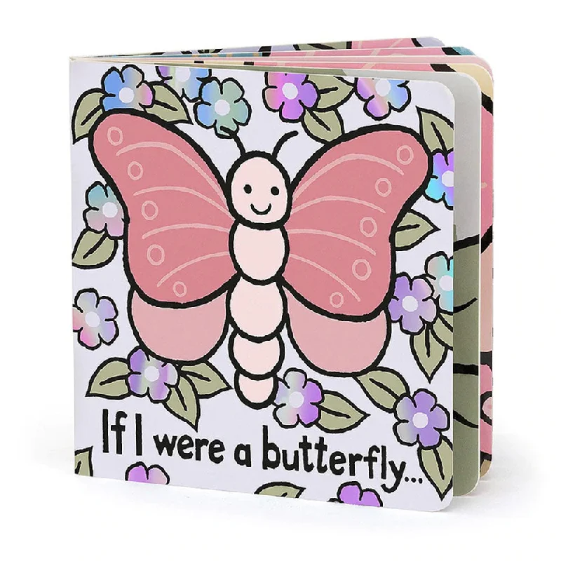 Cozy and gentle Jellycat attention to detailIf I Were A Butterfly Board Book