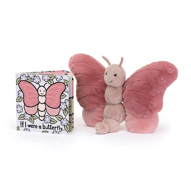 Adorable and snuggly Jellycat toysIf I Were A Butterfly Book And Beatrice Butterfly