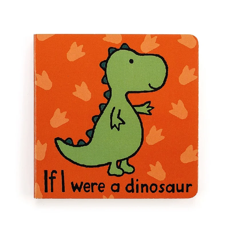 Adorable and snuggly Jellycat toysIf I Were A Dinosaur Board Book