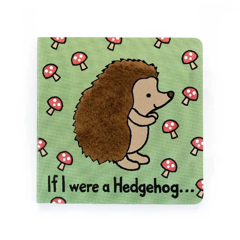 Cozy and gentle Jellycat attention to detailIf I were a Hedgehog Green Book