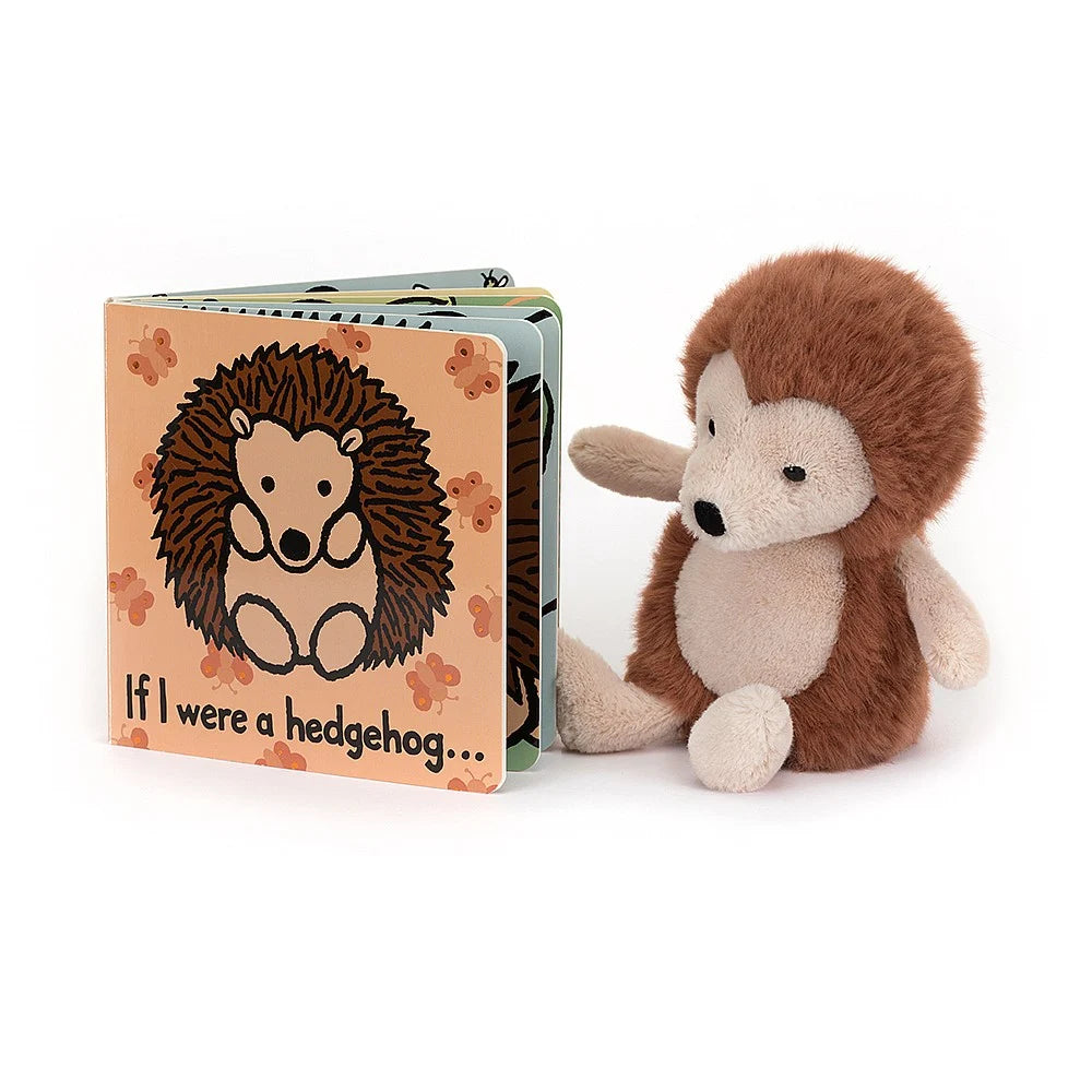Cuddly and lovely Jellycat animalsIf I Were A Hedgehog Book And Willow Hedgehog