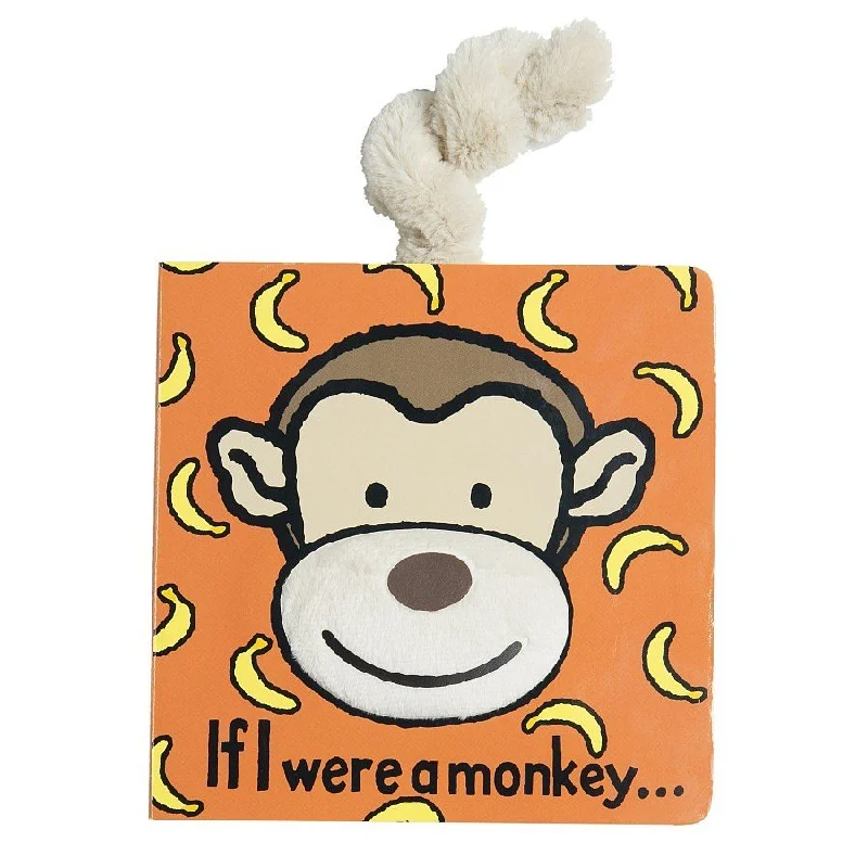 Huggable and sweet Jellycat all-around favoritesIf I Were A Monkey Board Book