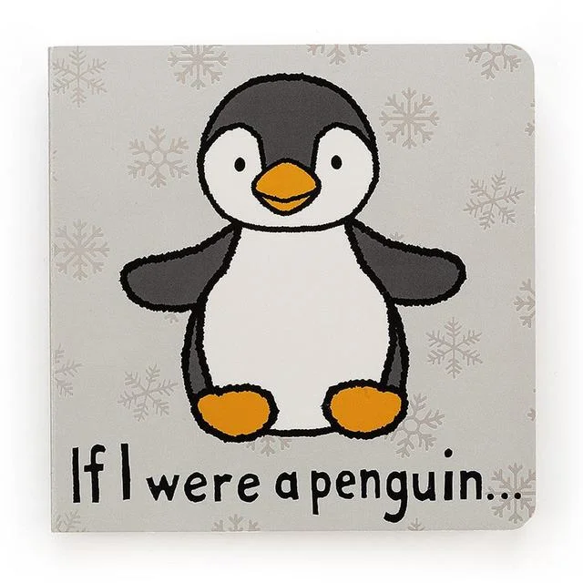Fluffy and charming Jellycat itemsIf I Were A Penguin Board Book