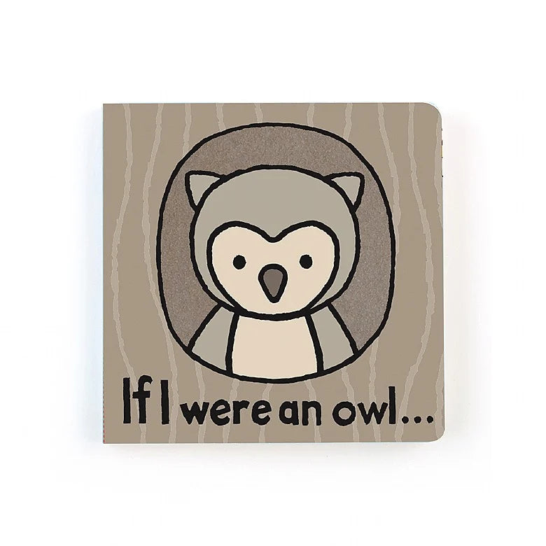 Fluffy and comforting Jellycat superior materialsIf I were An Owl Board Book