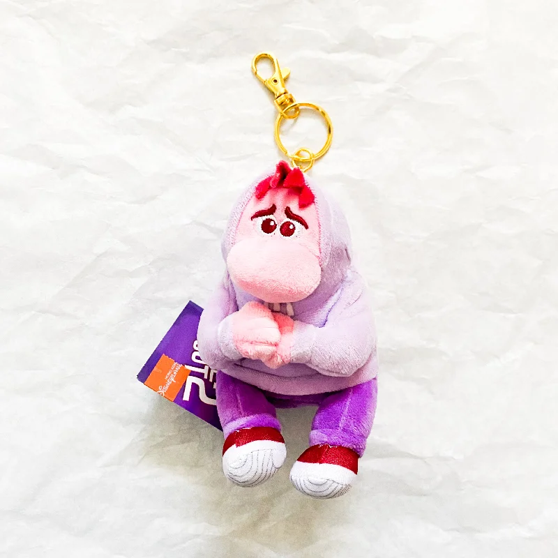 Soft and squishy plush crittersInside Out 2 - Embarrassment Plush Keychain