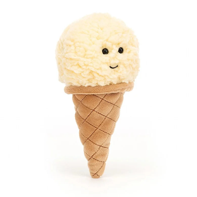 Fluffy and comforting Jellycat superior materialsIrresistible Ice Cream - Vanilla