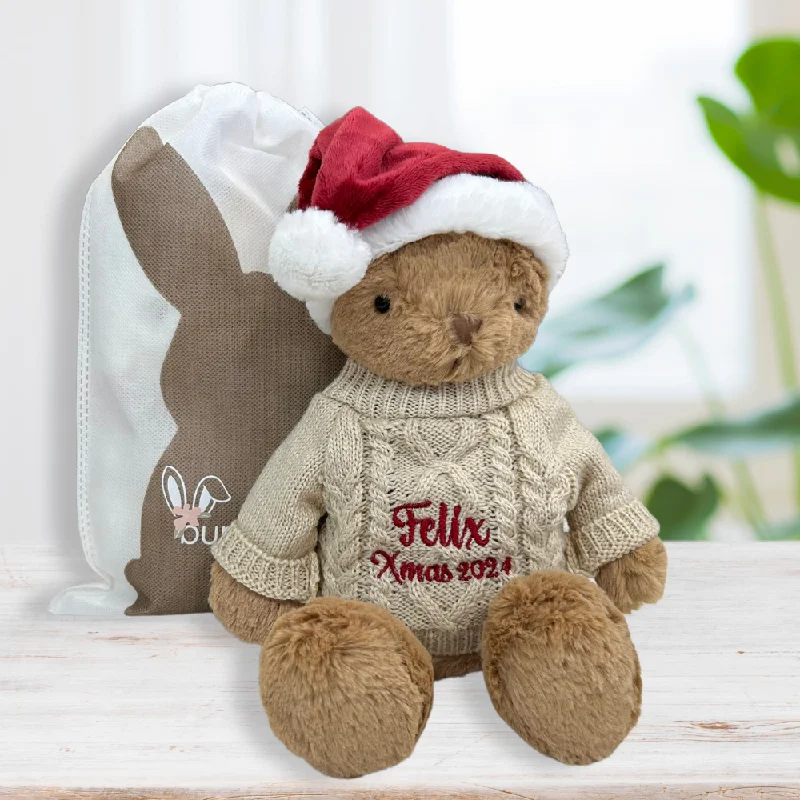 Whimsical and imaginative stuffed toysJamie Kay Snuggle Bunnies - Christmas Georgie