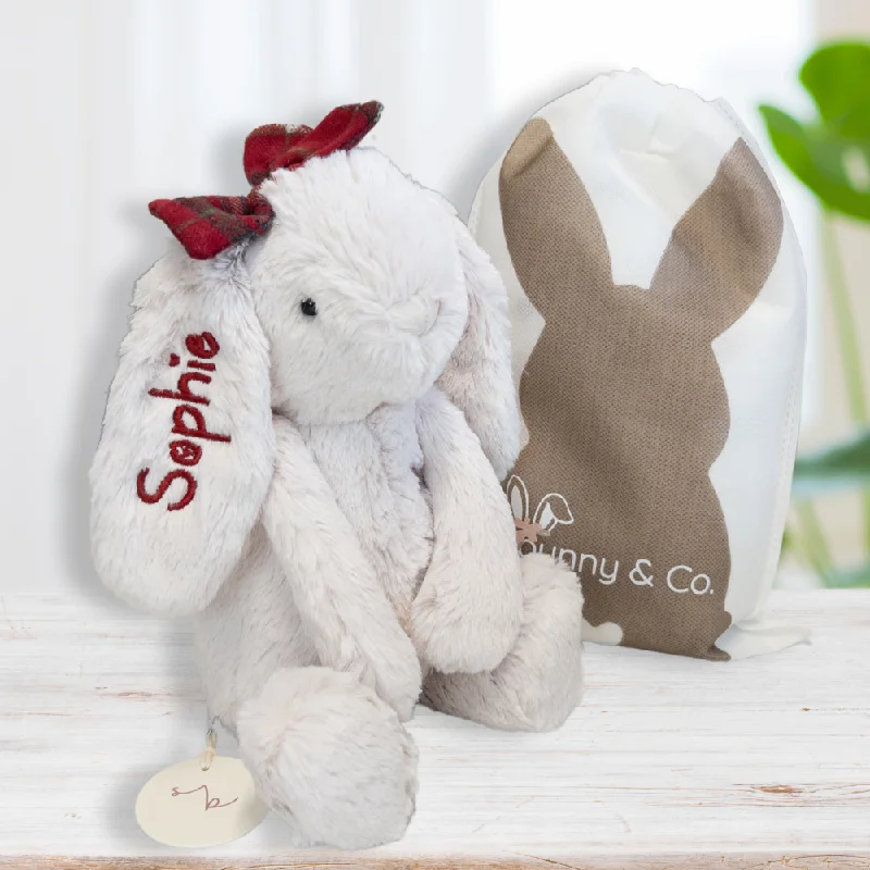 Whimsical and imaginative stuffed toysJamie Kay Snuggle Bunnies - Christmas Penelope - 30cm