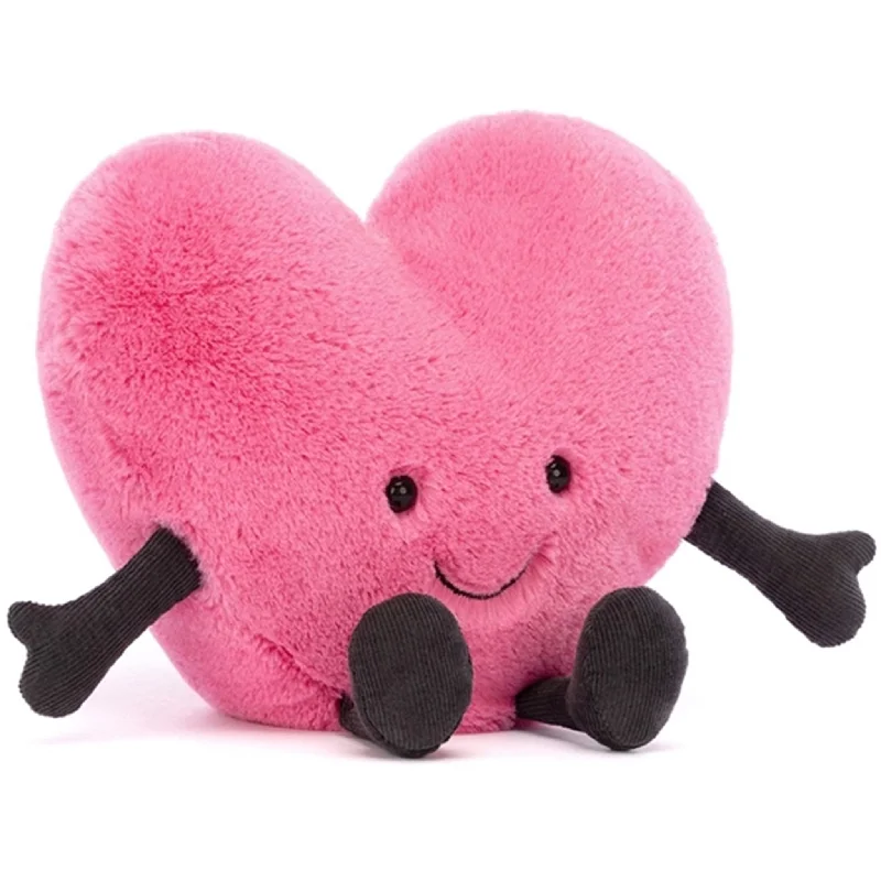 Soft and charming Jellycat designsJellycat Amuseable Heart Pink 17 cm