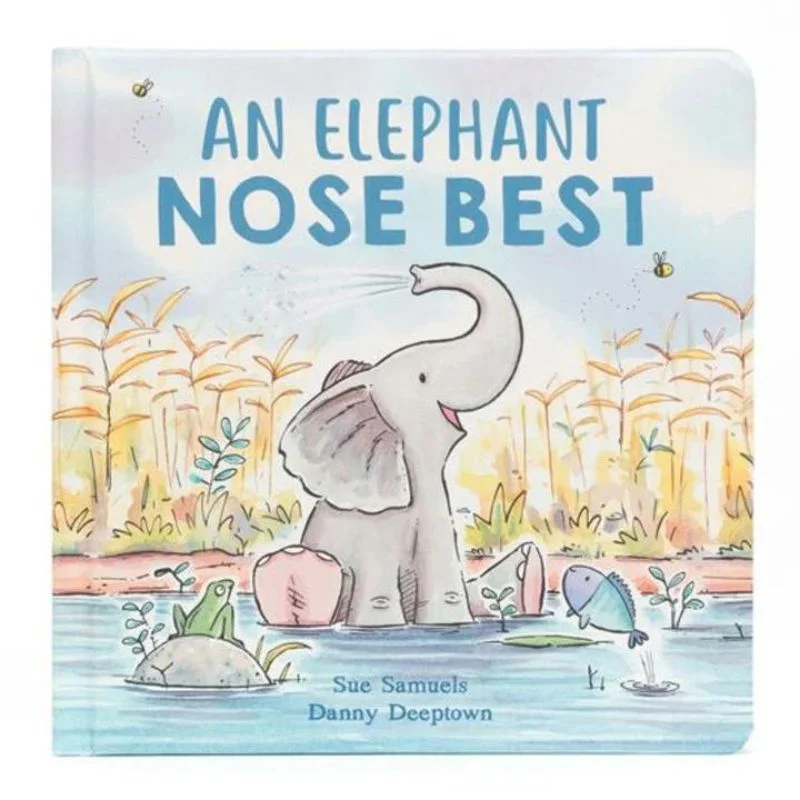 Cuddly and endearing Jellycat timeless appealAn Elephant Nose Best Book