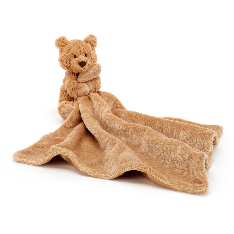 Cuddly and endearing Jellycat timeless appealJellycat Bartholomew bjørn sut