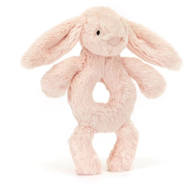 Soft and cozy Jellycat high-quality craftsmanshipJellycat Bashful Blush Kanin Ring Rangle Soft and cozy Jellycat high-quality craftsmanshipJellycat Bashful Blush Kanin Ring Rangle