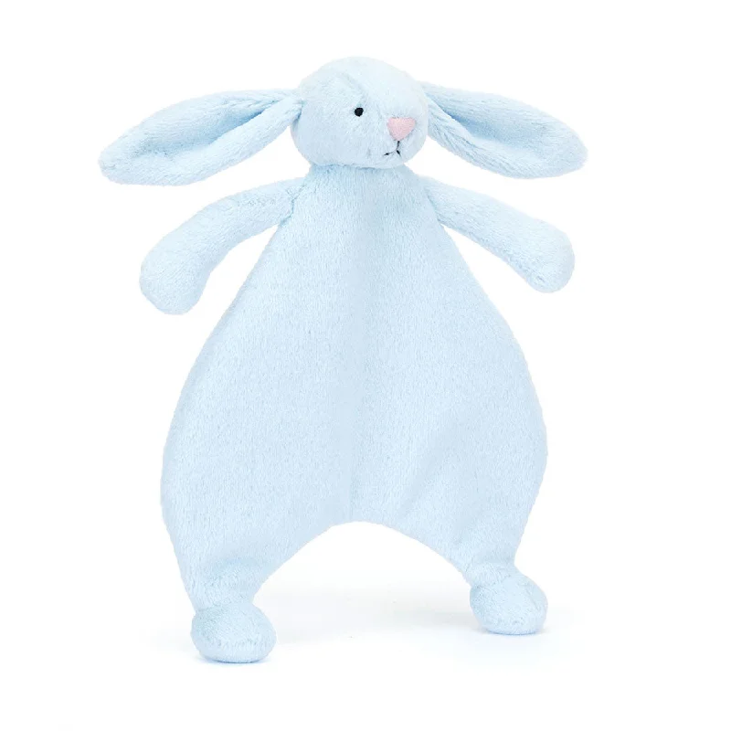 Cozy and gentle Jellycat attention to detailJellycat Bashful Bunny Comforter Baby Blue Cozy and gentle Jellycat attention to detailJellycat Bashful Bunny Comforter Baby Blue