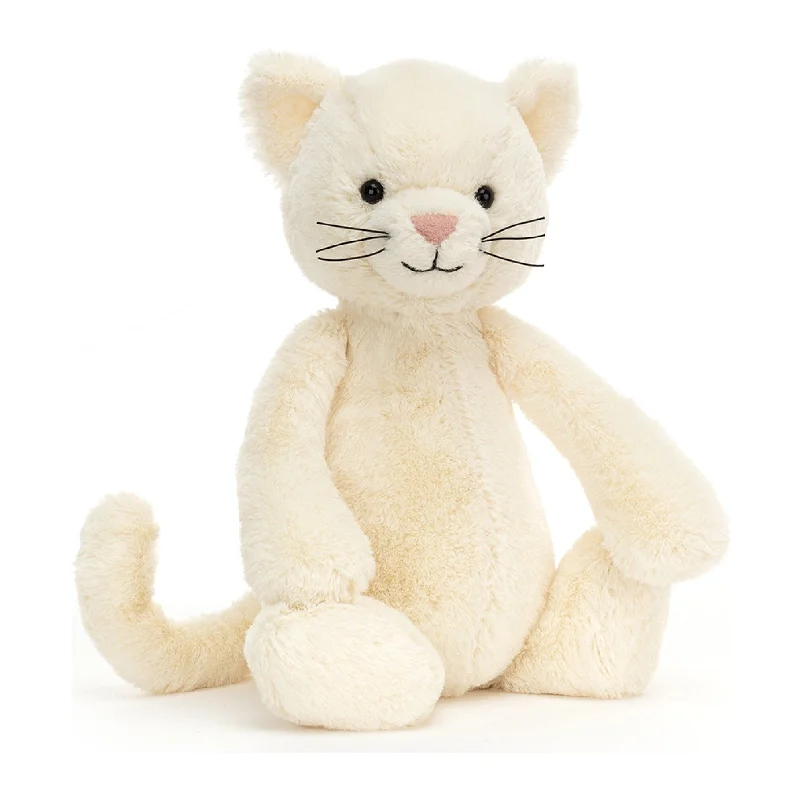 Adorable and gentle Jellycat friendsBashful Kitten | Cream | Medium