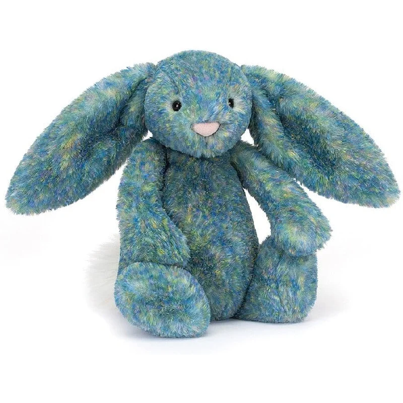 Soft and cuddly stuffed animalsJellycat Bashful Luxe Bunny Azure Huge