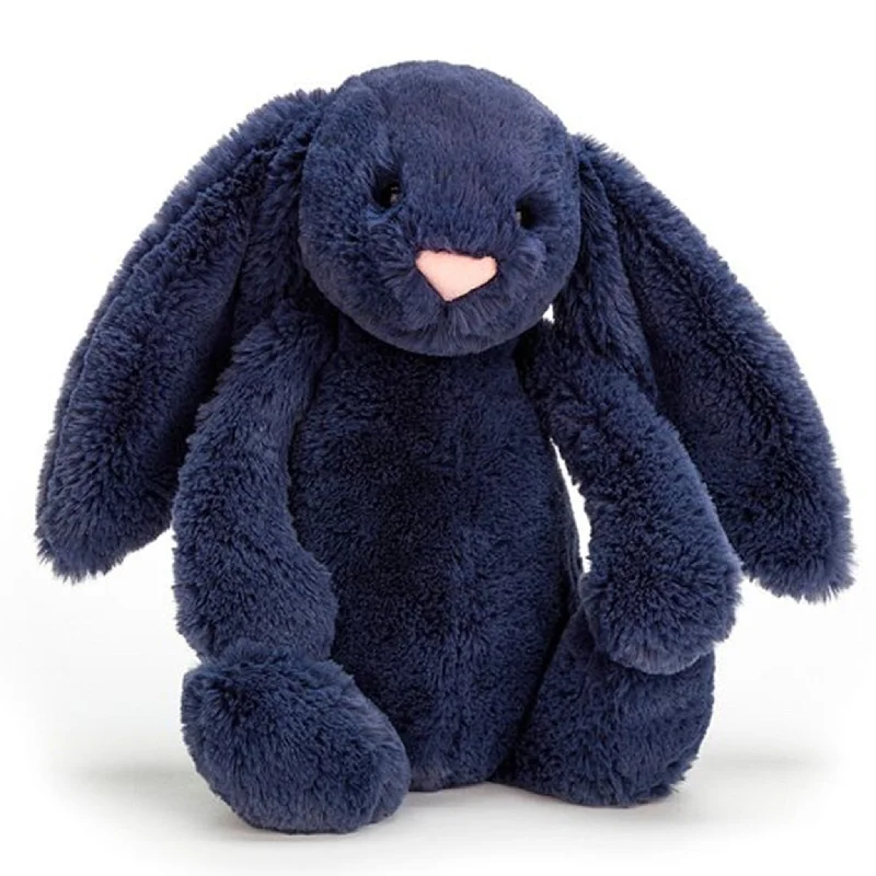 Plush and comforting Jellycat figuresJellycat Bashful Navy Bunny 31cm