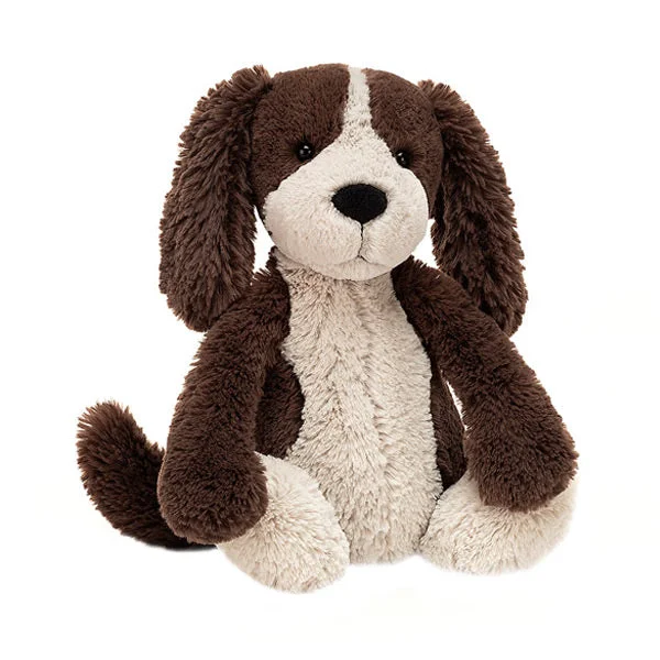 Sweet and endearing Jellycat stuffiesJellycat Bashful Puppy Medium - Fudge