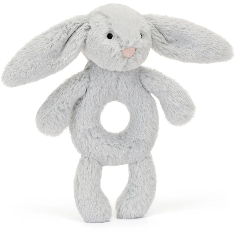 Cuddly and endearing Jellycat timeless appealJellycat Bashful Sølv Kanin Ring Rangle Cuddly and endearing Jellycat timeless appealJellycat Bashful Sølv Kanin Ring Rangle