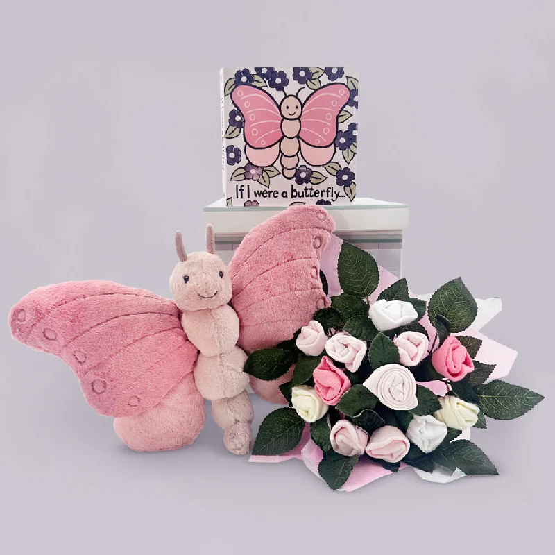 Adorable and plush Jellycat emotional support friendsJellycat Beatrice Butterfly's Welcome Baby Gift Adorable and plush Jellycat emotional support friendsJellycat Beatrice Butterfly's Welcome Baby Gift