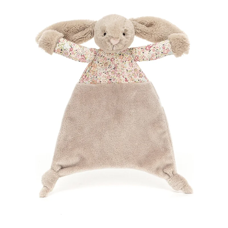 Cozy and gentle Jellycat attention to detailBlossom Bunny | Comforter | Bea Beige