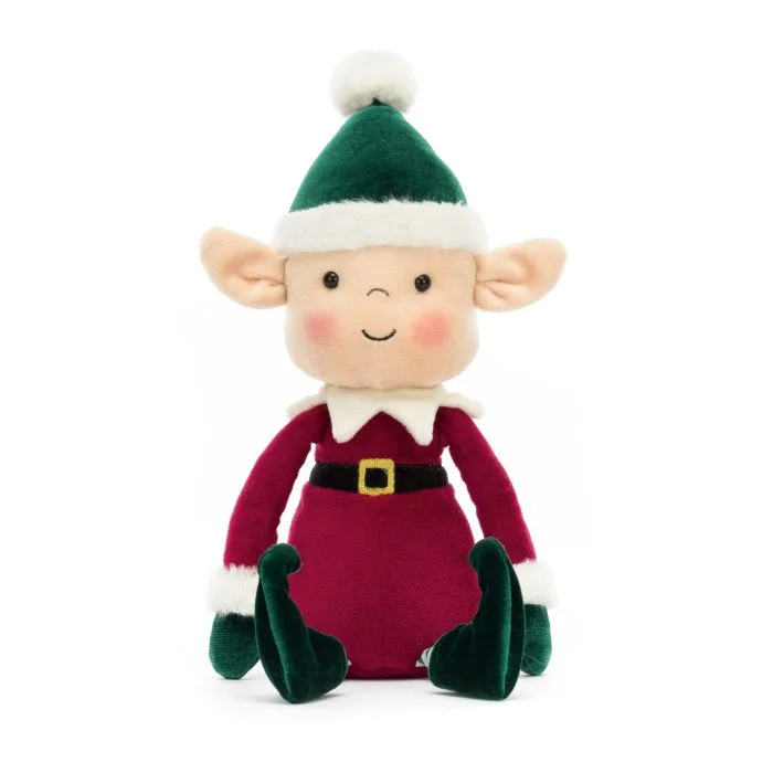 Cuddly and lovely Jellycat animalsJELLYCAT ELDO ELF MULTI-COLOURED 25X14X18 CM