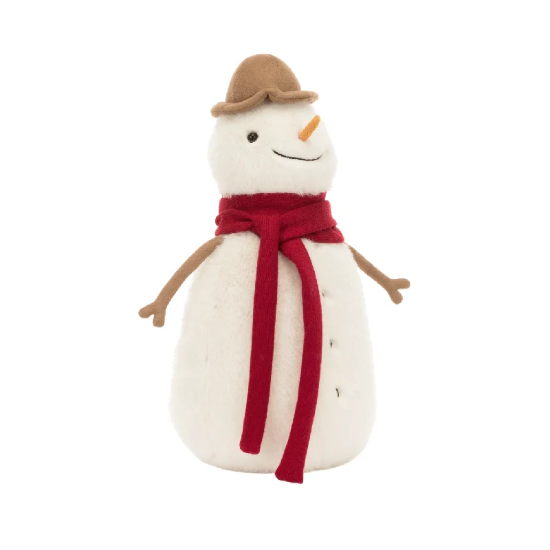 Cuddly and delightful Jellycat naptime buddiesJesse Snowman Soft Toy