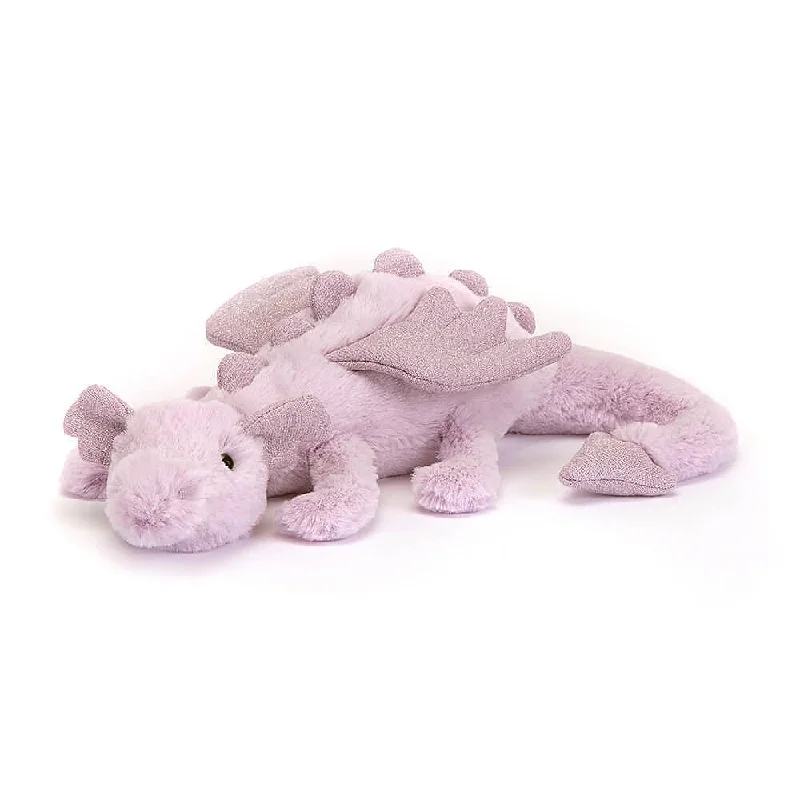 Huggable and comforting Jellycat creationsJellyCat Lavender Dragon Plush
