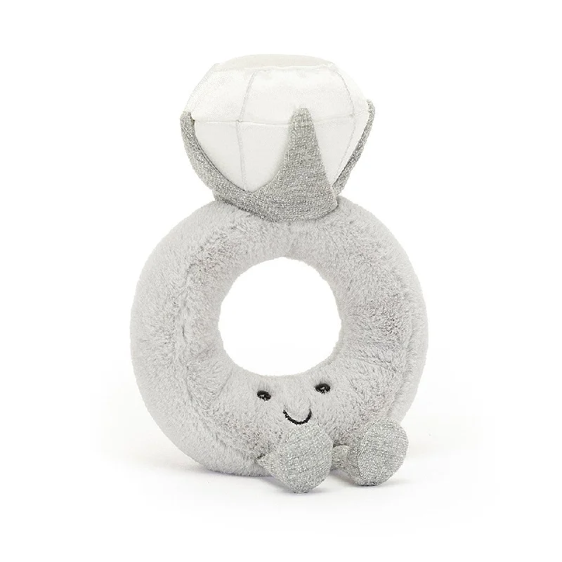 Fluffy and comforting Jellycat superior materialsJellycat London Amuseable Diamond Ring