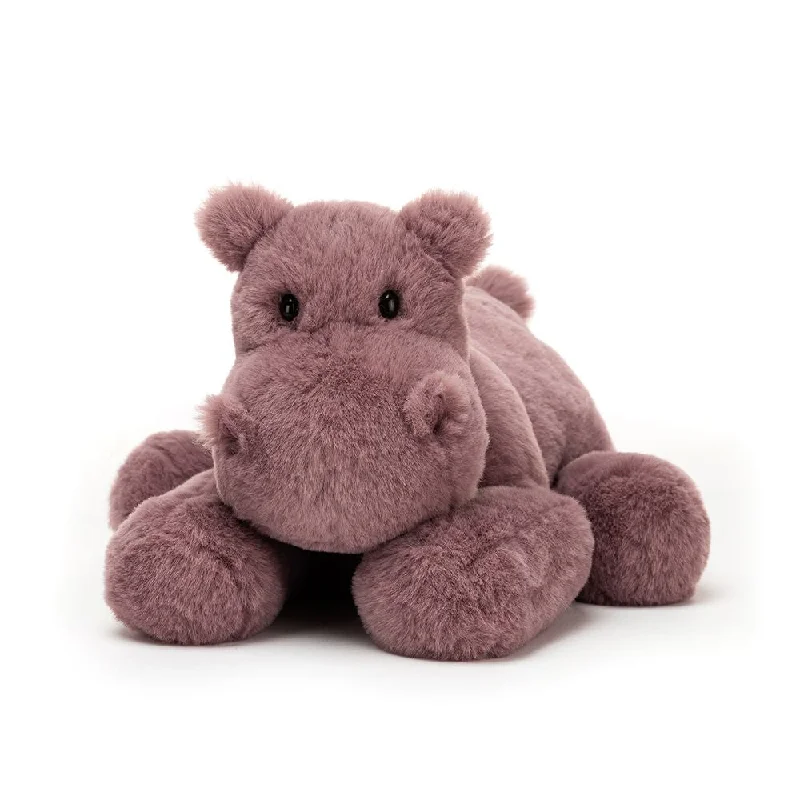 Adorable and plush Jellycat emotional support friendsJellycat London Huggady Hippo - Medium Adorable and plush Jellycat emotional support friendsJellycat London Huggady Hippo - Medium