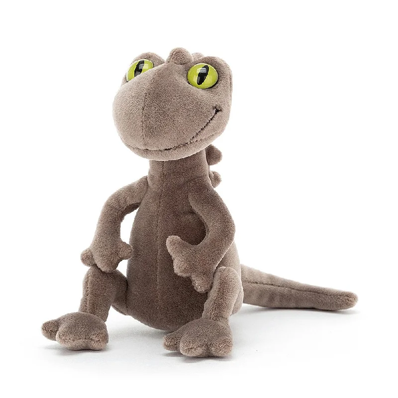 Fluffy and comforting Jellycat superior materialsJellycat London Nat Newt Medium (Retired design 2020)