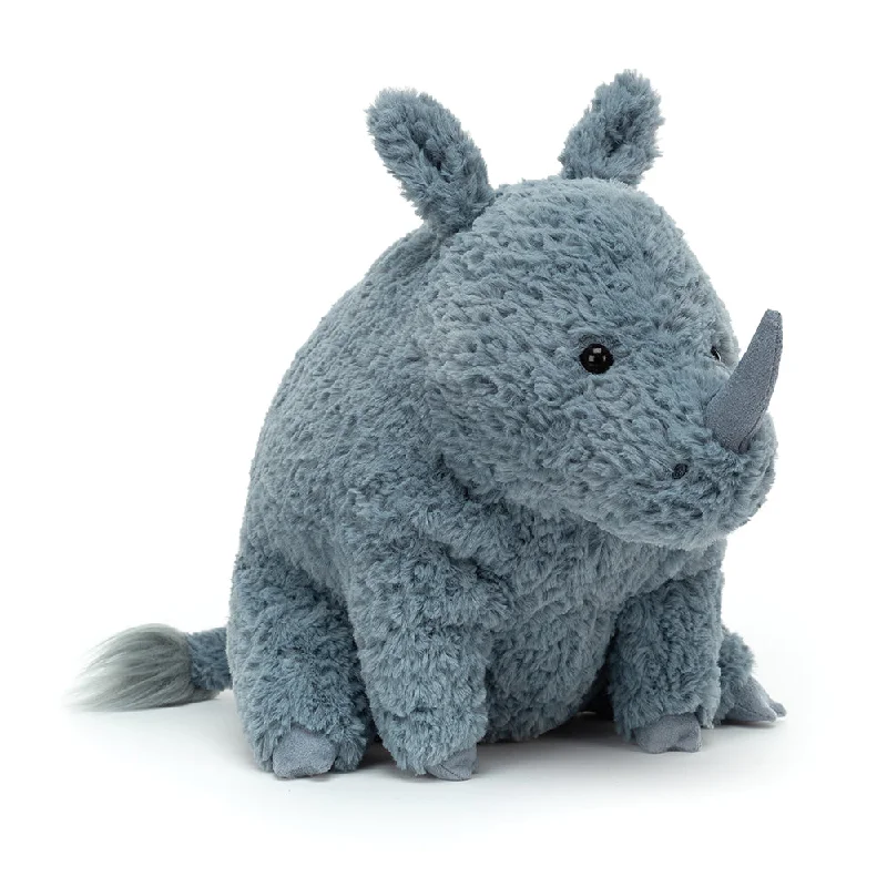 Cozy and gentle Jellycat attention to detailJellycat London Rondle Rhino (Retired Design 2022) Cozy and gentle Jellycat attention to detailJellycat London Rondle Rhino (Retired Design 2022)