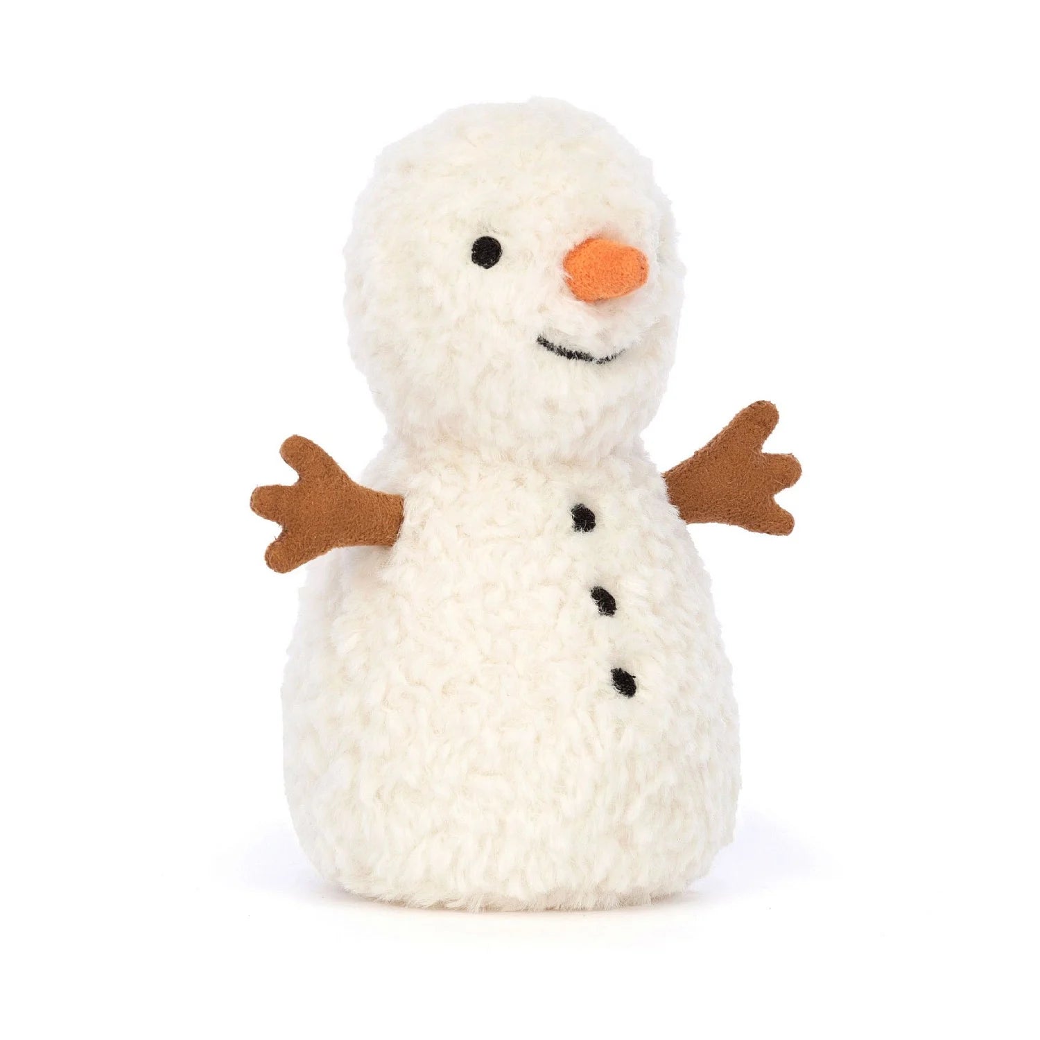 Cozy and gentle Jellycat attention to detailJellycat London Wee Snowman Christmas