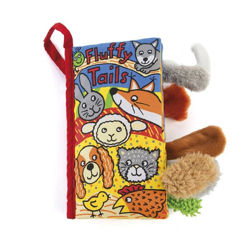 Huggable and comforting Jellycat creationsSoft Animal Tails Activity Books