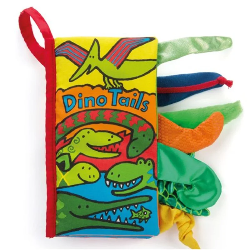 Huggable and comforting Jellycat creationsJellycat Tailebook Dino Tails