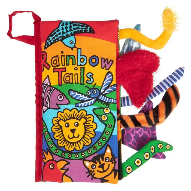 Cozy and delightful Jellycat companionsJellycat Tails Activity Book Rainbow