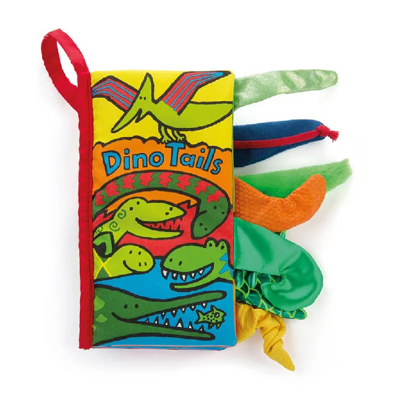Huggable and comforting Jellycat creationsJellycat Tails Book Dino