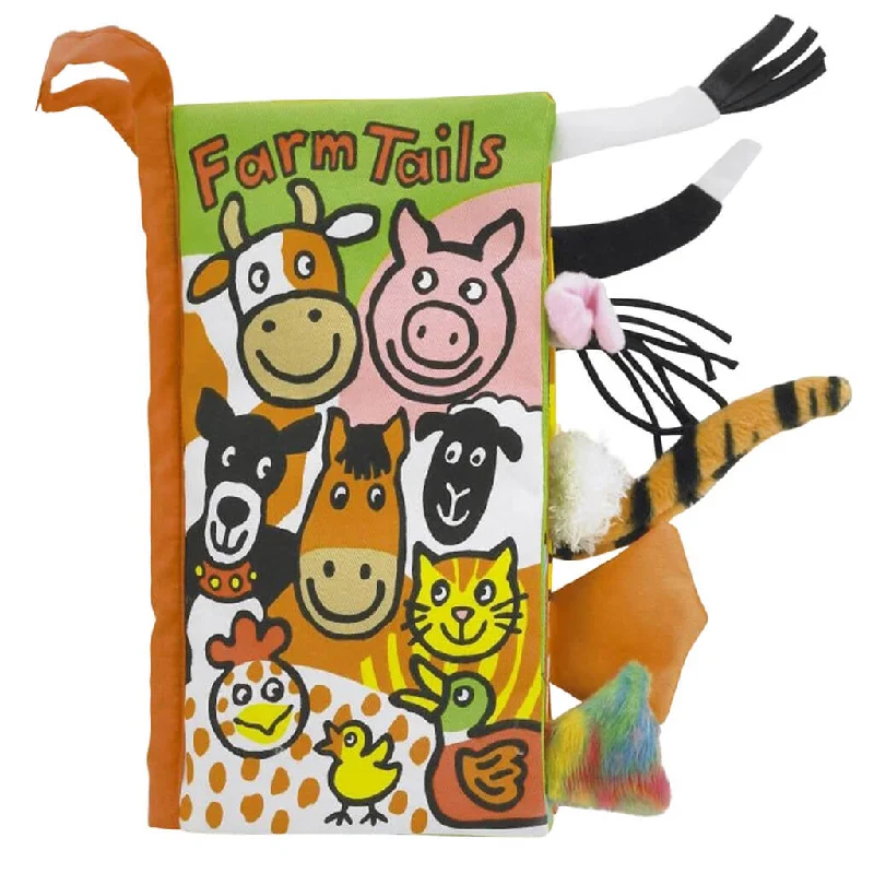 Cuddly and delightful Jellycat naptime buddiesJellycat Tails Book Farm
