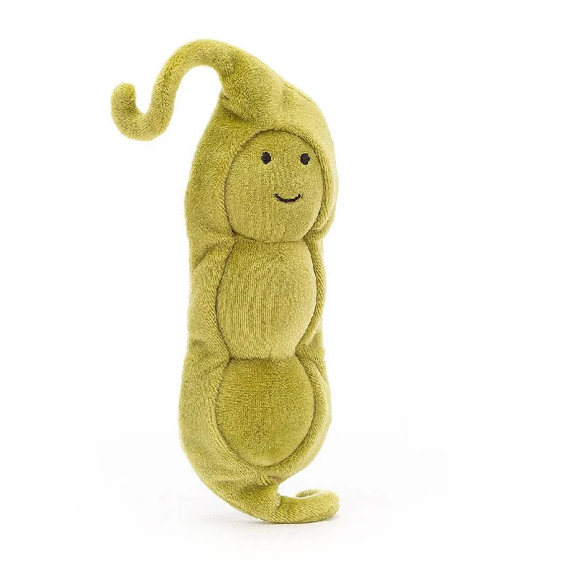 Fluffy and comforting Jellycat superior materialsJellycat Vivacious Vegetables Pea