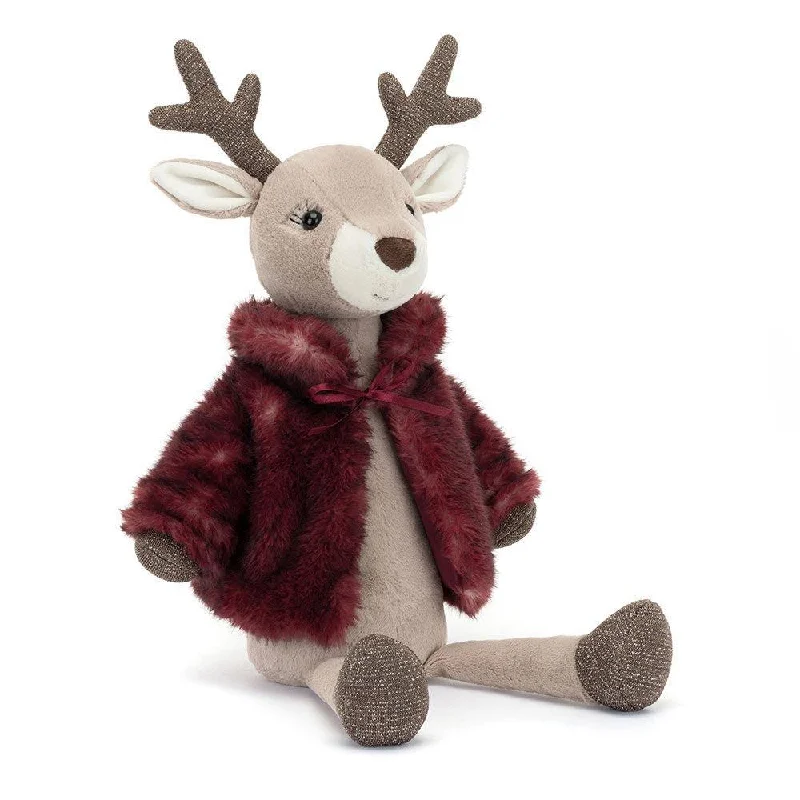 Fluffy and comforting Jellycat superior materialsJellyCat Vivien Reindeer Plush